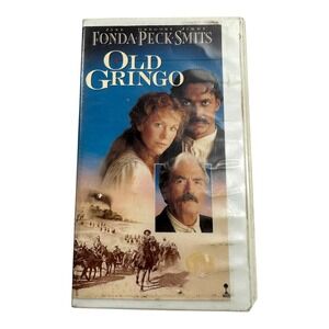 Old Gringo VHS‎ Movie Jane Fonda Gregory Peck Jimmy Smits Drama Film 1989